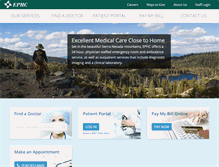 Tablet Screenshot of ephc.org